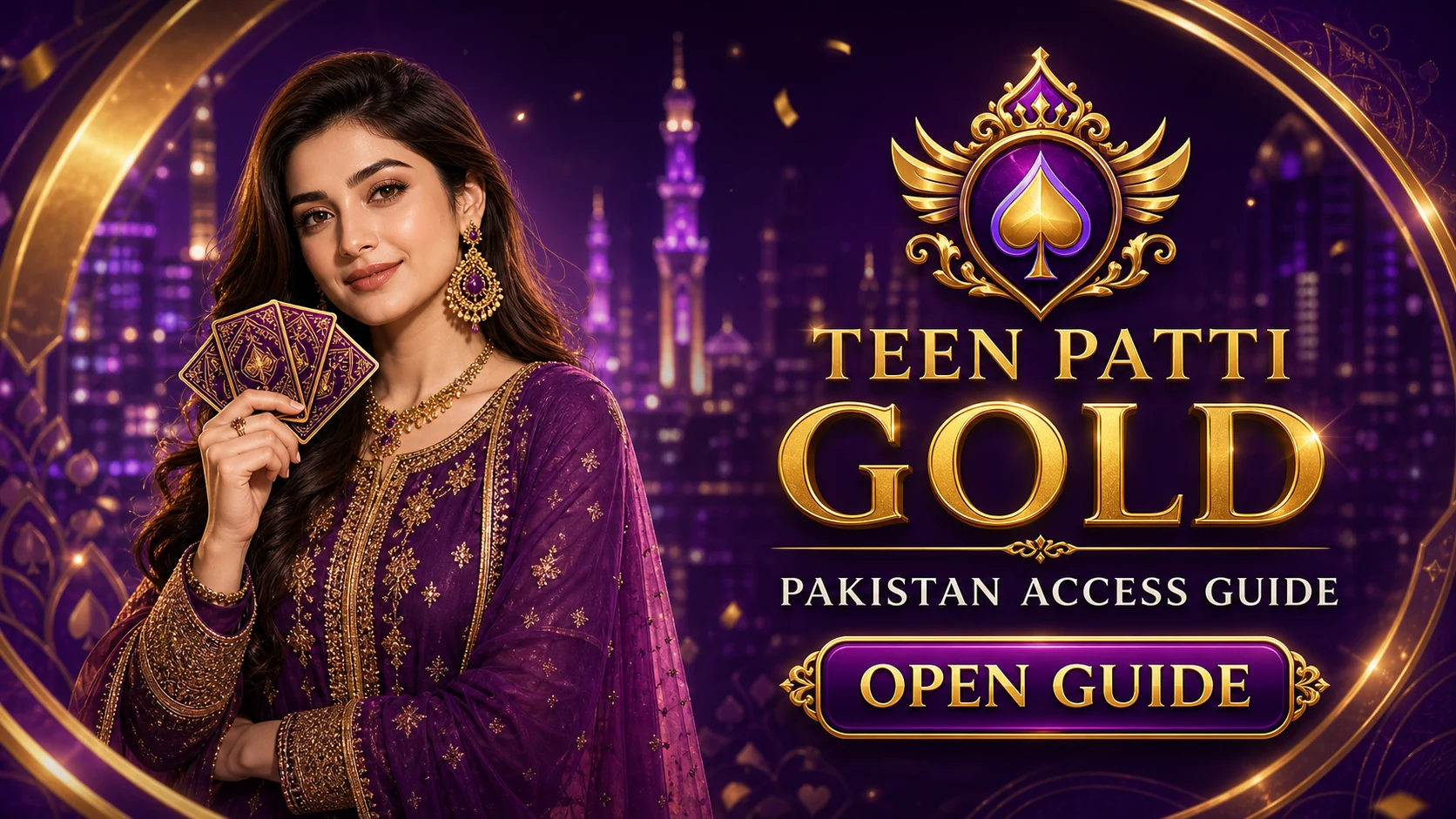 Teen Patti Gold Pakistan homepage guide visual